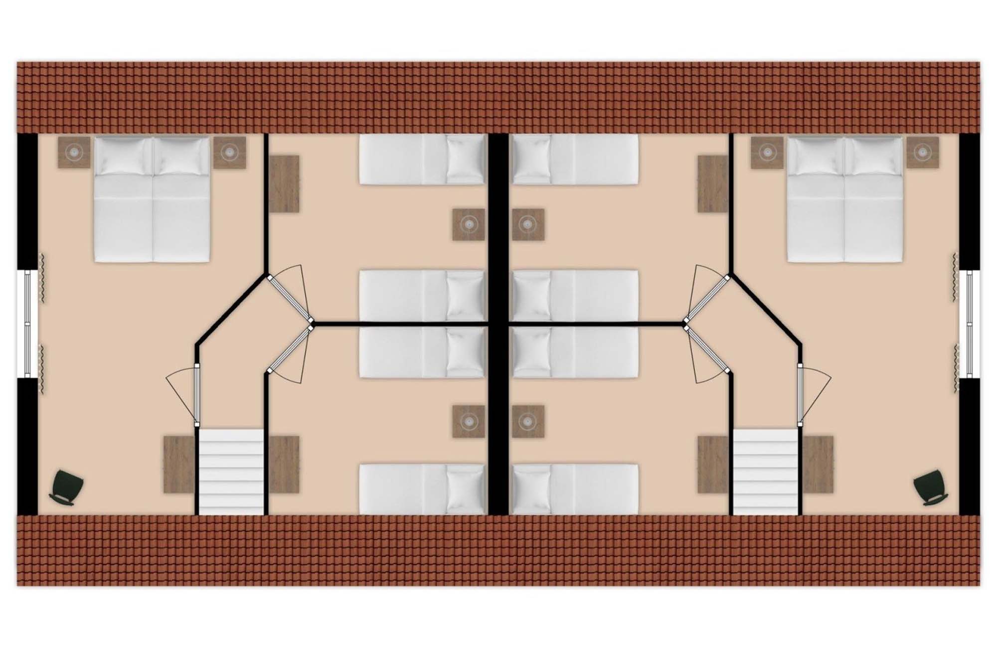 Alkmaar12 plattegrond bovenverdieping