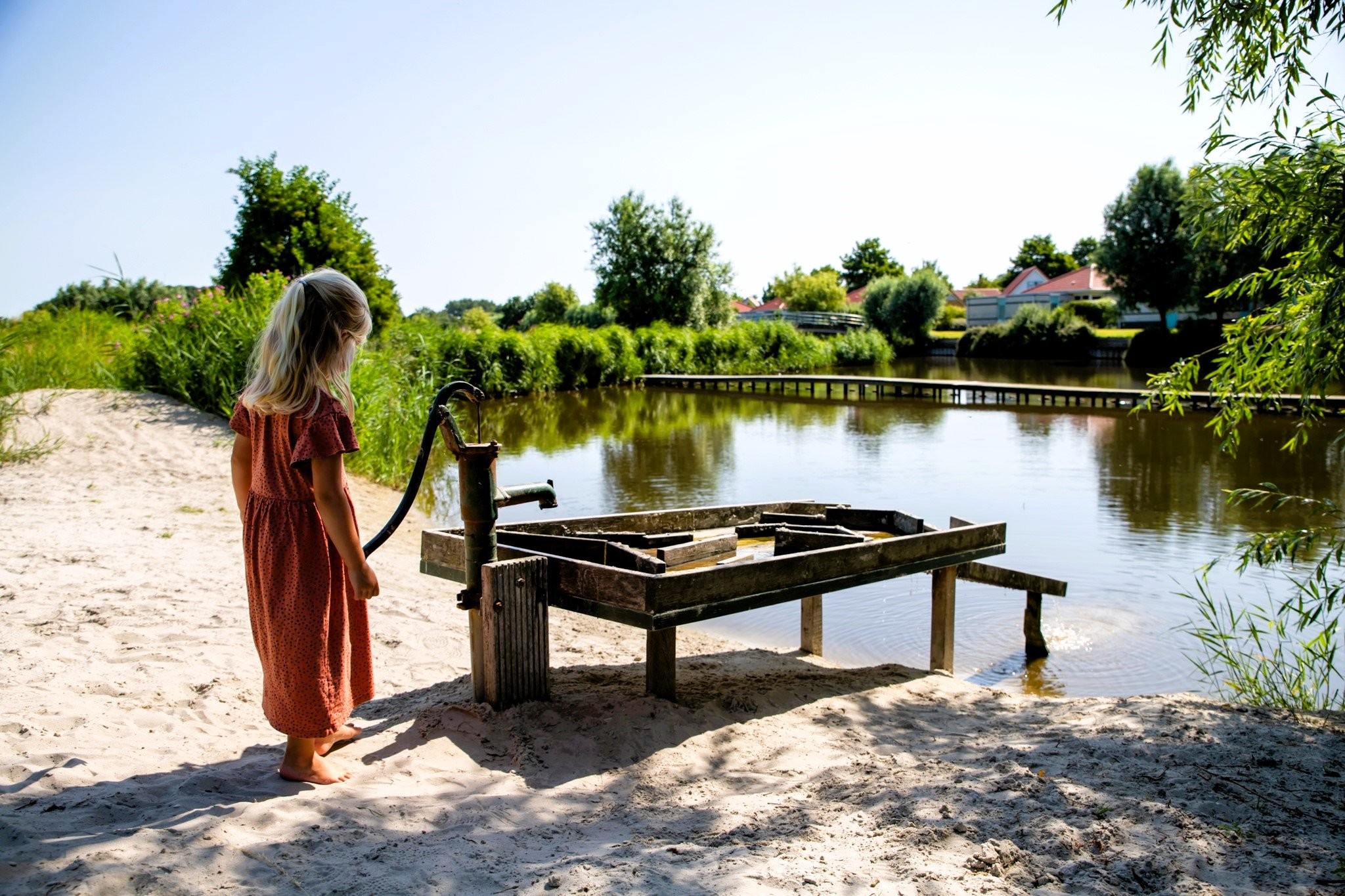Aire de jeux nature et plage
