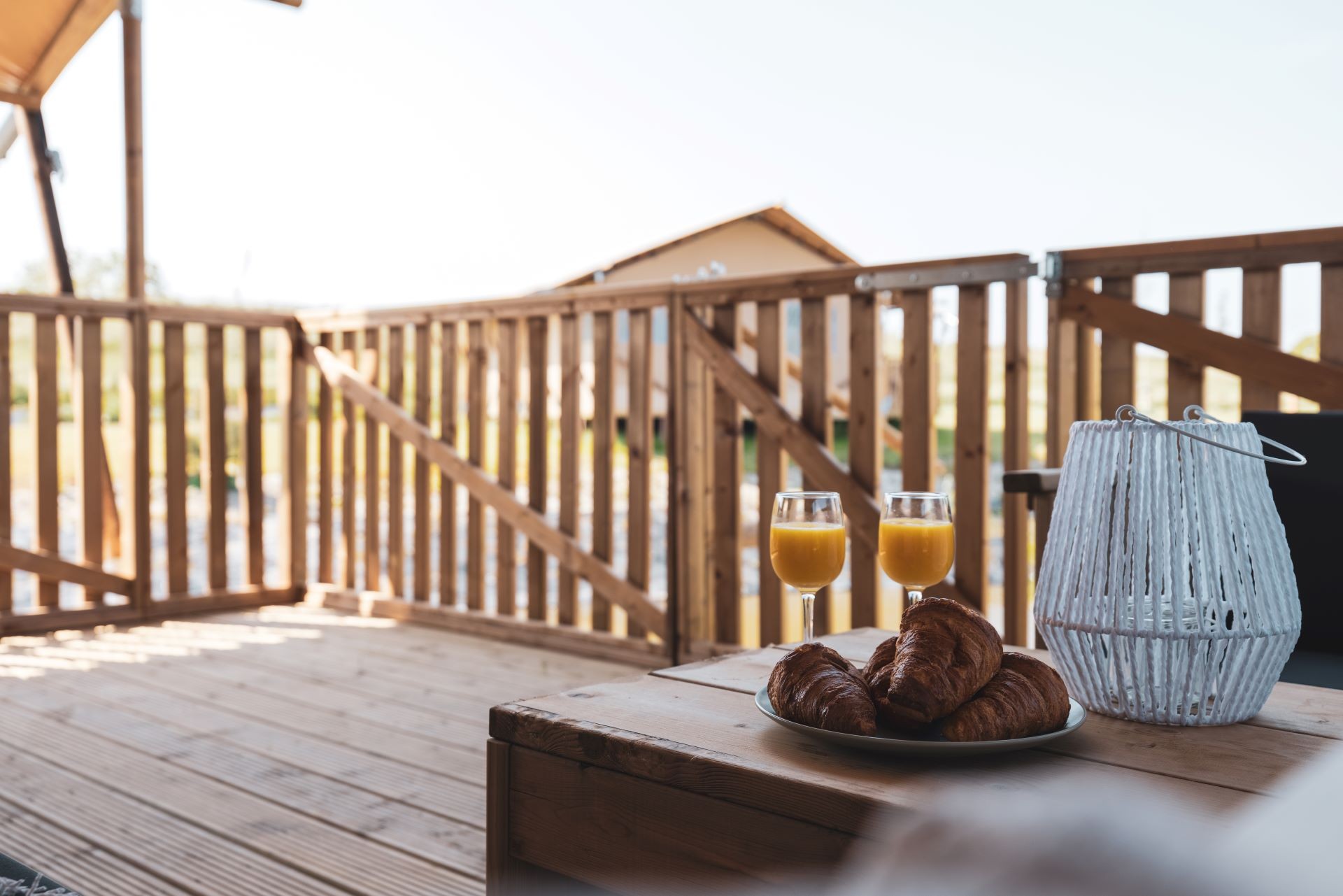 Safarilodge gazelle veranda