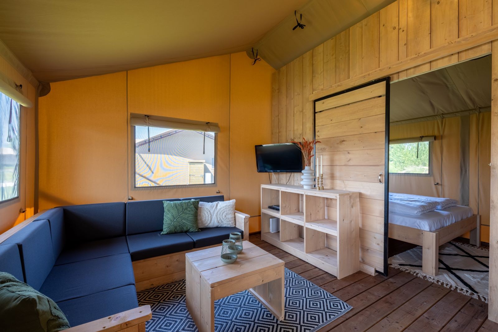 Safarilodge impala woonkamer